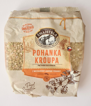 Pohanka loupaná kroupy 400 g Šmajstrla